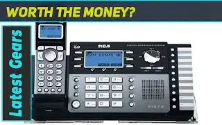 RCA25250RE1 - 2-Line Cordless Phone System with Digital Answering System - Best Expandable