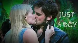 Hook & Emma ~Just a boy (Lonely hands)