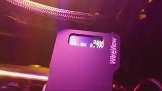 HWinfo64 reading  vs at connection Thermal Grizzly - WireView - 1x12 VHPWR Normal