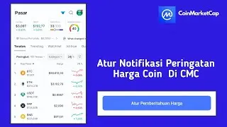 Cara Membuat Notifikasi Harga Coin Di Coinmarketcap