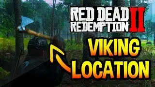 Red Dead Redemption 2 Secrets! - VIKING'S HELMET & HATCHET LOCATION! (RDR2 Secret Weapon Location!)