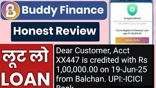buddy finance Loan App | 1 Lakhs Approval Without Income Prof | Real Or Fake Honest Review