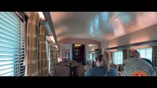 Pullman diner and sleeping car tour