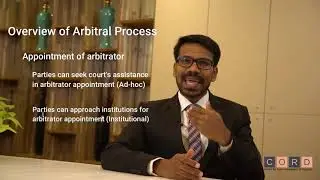 Overview of Arbitral Process Part1
