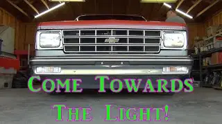 Chevrolet S10 первого поколения 1989 года, бюджетная модель с удлиненным кузовом. Стекло Cerakote и прозрачные линзы.