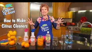 How to Make CITRUS CLEANERS - Queen of Clean Video Tip