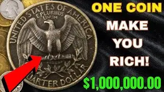 Top 5 Most Valuable Quarters In Circulation! Super Rare Washington Quarter Dollar Coins in the World
