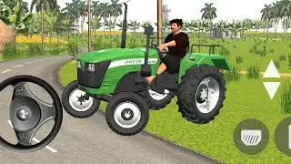 TRANSPORTING tractor driving 3d #fs22 Priti tractor Offroding Android gameplay #gta5 #gtav