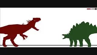 [JFT] : Allosaurus vs. St&eacute;gosaurus | Indino Jones