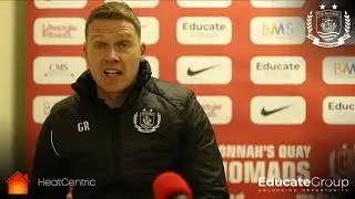 Gareth Richard comments on Academy involvement in Holywell victory