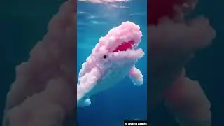 Sea Creatures Made of Candy 🍬🌊 | Satisfying Ocean Animation #Shorts