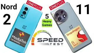Oneplus 11 vs Oneplus Nord 2 Speedtest Snapdragon 8Gen2 vs Dimensity 1200 🔥🔥🔥