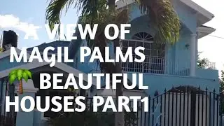 A VIEW OF MAGIL PALMS  🌴 BEAUTIFUL HOUSES IN  SPANISH TOWN ST CATHERINE 🏘