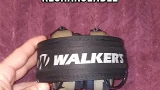 Best Ear Protection for Shooting - Walkers Razor Rechargeable Electronic Earmuff Review