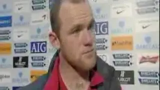 Manchester United Vs Hull 4-0 - Wayne 4 Rooney Interview Af