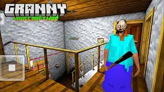 Granny Game horror Escape Gameplay | Granny Minecraft 👾 Ep 06| Awaken Plays 🦇