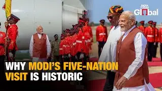 From Cheetahs to Chainsaws: Modi&rsquo;s 9-Day Blitz Across 5 Nations | Modi&rsquo;s Mega Global Tour