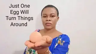 Just one Egg will remove chains of Bad luck and disappointments