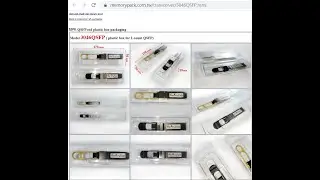 qsfp embalaje de caja de pl&aacute;stico