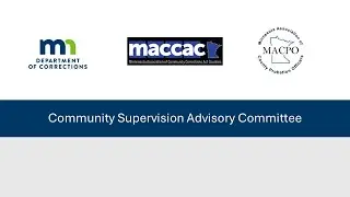 Community Supervision Advisory Committee   August 27, 2025