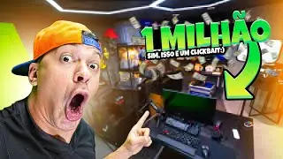 MEU NOVO ESTUDIO DE UM MILH&Atilde;O DE D&Oacute;LARES!!! 😱😱😱