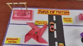 TYPES OF MOTION | SCIENCE WORKING MODEL | SCIENCE SCHOOL MODEL