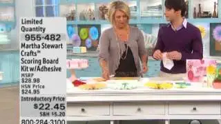 Martha Stewart Crafts Scoring Board Kit with Adhesive
