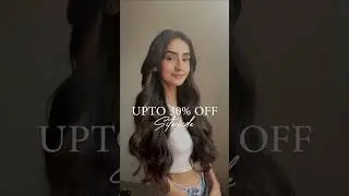 Womens Day Sale Sitewide Upto 30% Off | Hair Extension For Thin Hair | Hair Extension India #shorts