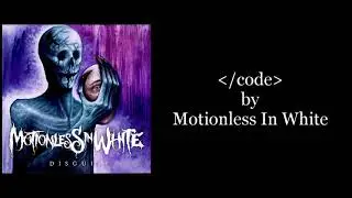 Motionless In White - c0de (Karaoke Instrumental)
