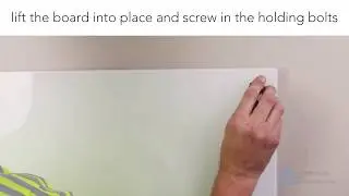 How to Install your Magnetic Glass Whiteboard