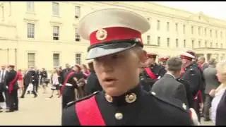 Royal Approval for Royal Marines Cadets 08.07.14