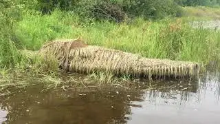 Home Built Kayak Layout Blind