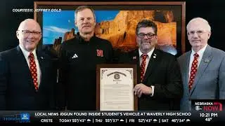 Nebraska Legislature honors former Husker volleyball coach John Cook