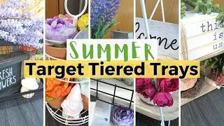 Target Tiered Tray Series || Summer || 2022