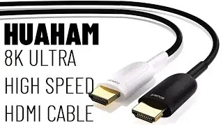 HUAHAM 8K Fiber Optic 48Gbps Ultra High Speed HDMI Cable