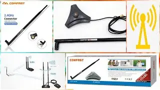 Comfast 10dbi high wifi Range Antenna Unboxing | Techno Leo