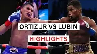SPECTACULAR STOPPAGE!! Vergil Ortiz Jr. vs. Erickson Lubin | Fight