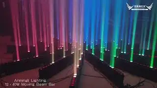 LED Motorized Moving Zoom RGBW Color Strip Beam Light Bar | Anmingli Lighting