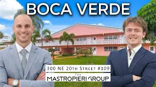Boca Raton Home Tour | Boca Verde | 300 NE 20th St Apt 109