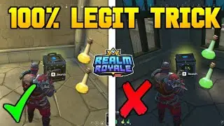 How to get ARMOR POTION EVERYTIME from chest | *SECRET TRICK REVEALED* | Realm Royale - Krazor