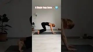 Cow to downward dog flow 👆 ➡️▶️40-Min Yoga Basics #moveyobody #motivation #liveworkout #shorts