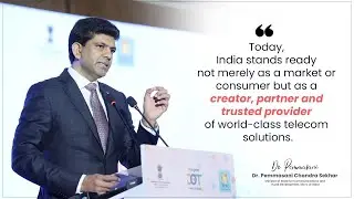 India Sets the Pace: From Tech Consumer to Global Telecom Leader&mdash;Bharat&nbsp;Telecom&nbsp;2025 | Pemmasani