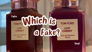 Which TOM FORD LOST CHERRY parfum  is fake? How I  figured out my mistake