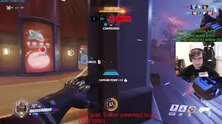 CHIPSA INSANE DOOMFIST GAMEPLAY OVERWATCH SEASON 25 TOP 500