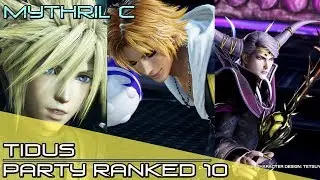 INTENSE MATCHES! Dissidia Final Fantasy NT (DFFNT) - Tidus Ranked Party Matches 10 [Mythril C]