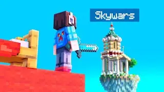 Hive Bedwars Player Plays Skywars! (Hindi)