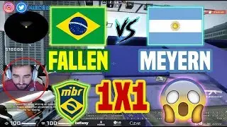 FalleN x1 Argentino Meyern mibr 1 vs 1 CS:GO