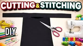 Hijaab Nose Piece Cutting & Stitching | Easy Step by Step Tutorial