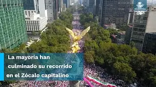 Marcha del INE, AMLO y del 8M: &iquest;Qui&eacute;n tuvo m&aacute;s asistentes sin acarreados?