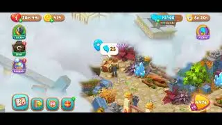 Rachel in hostage of Statue and Katherine is in cage | rewards | event | Gardenscapes | Gaming Scope